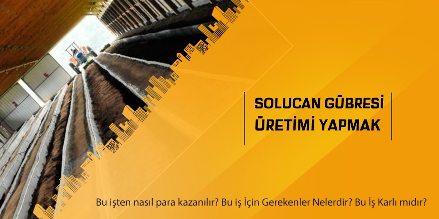 Solucan Gübresi Üretimi Yapmak