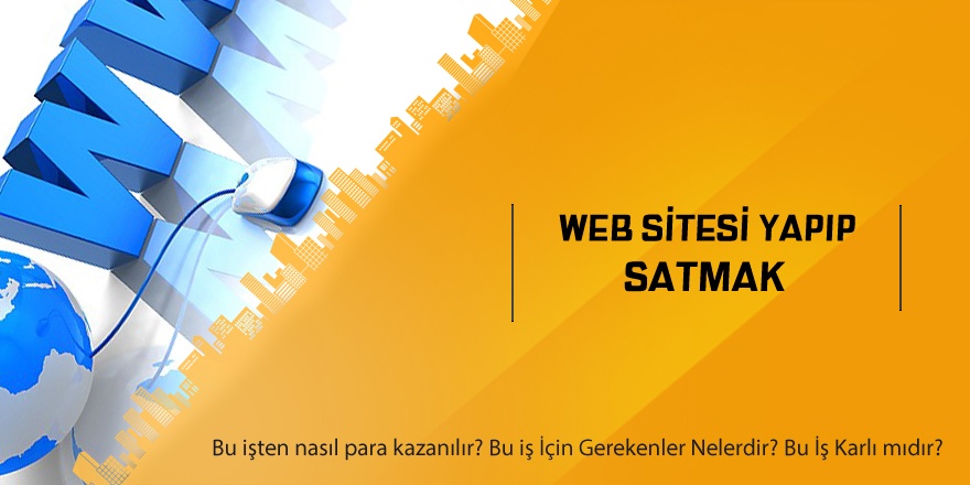 Web Sitesi Yapıp Satmak